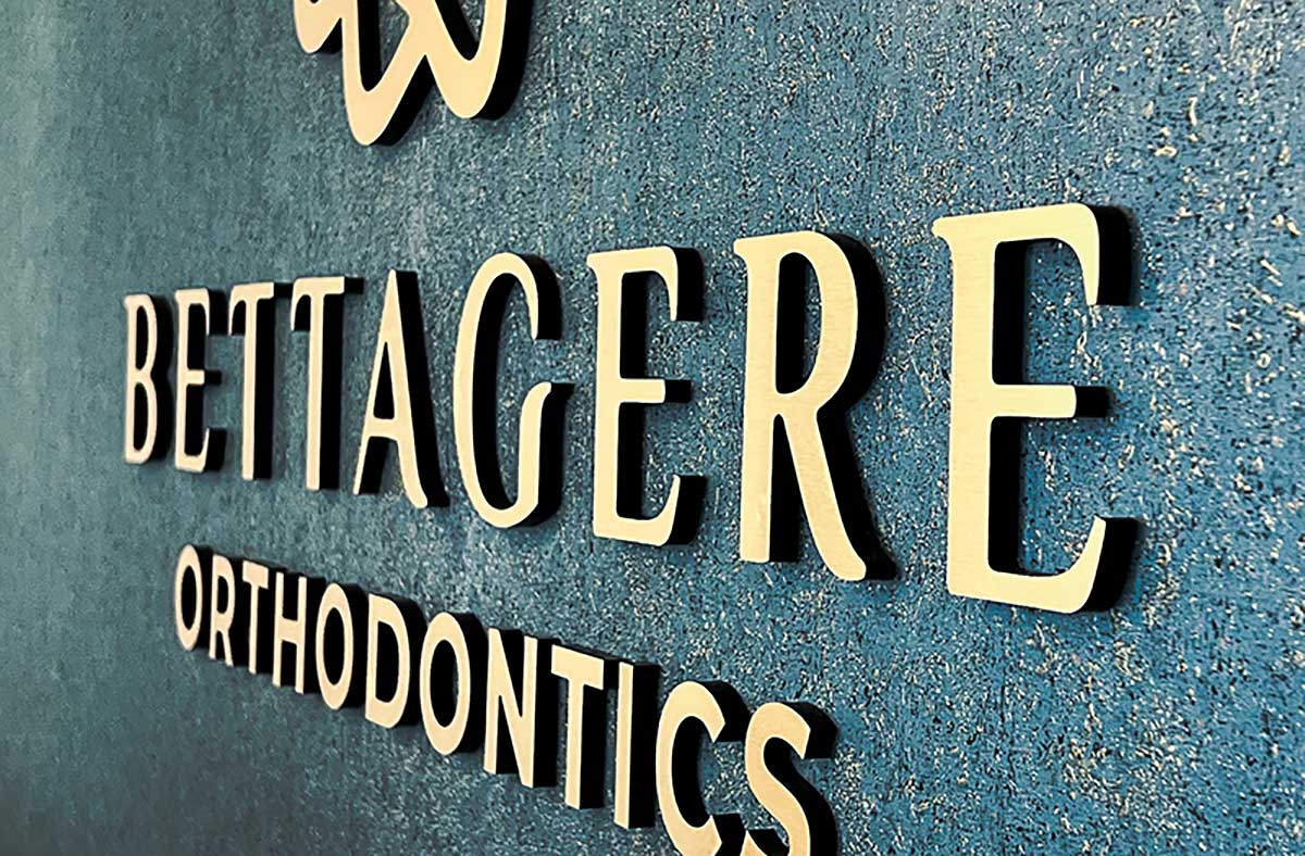 Bettagere Orthodontics logo lettering