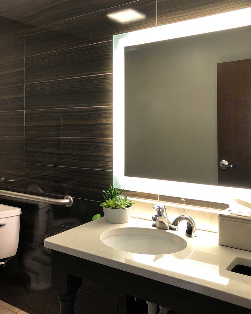 Salon washroom design