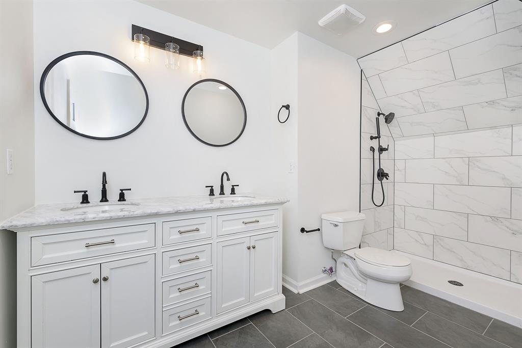 white tiles bathroom